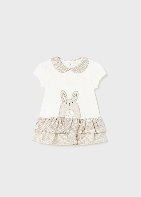 Vestito Punto Beige