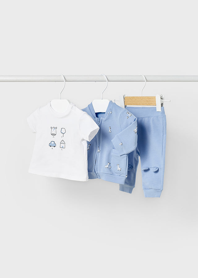 Tuta 3 Pezzi Maglietta Light blue