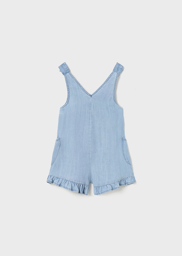 Tuta Corta Morbida Jeans