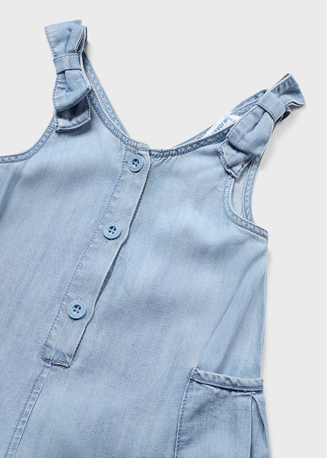 Tuta Corta Morbida Jeans