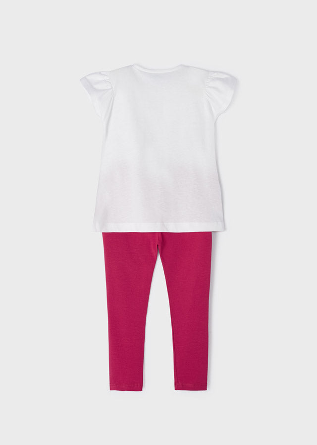 Compl.Leggings Ricami Hibiscus
