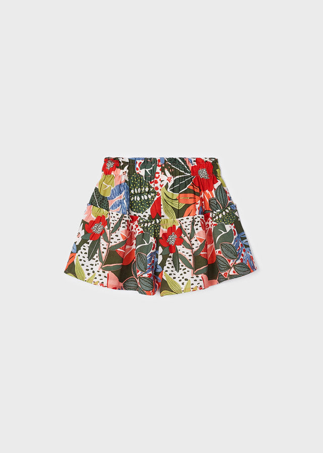 Gonna Pantalone Stampato Arancia