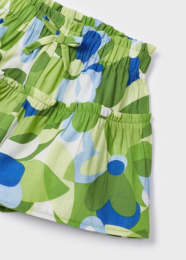 Gonna Pantalone Stampato Lime