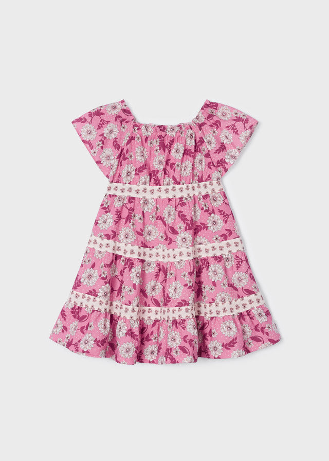 Vestito Stampato Combined Peonia