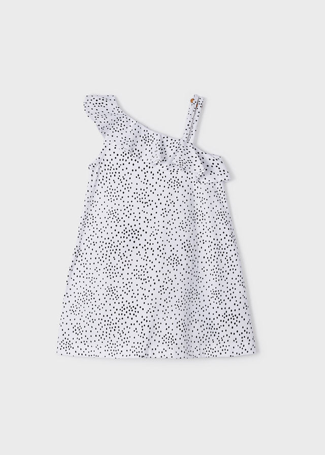 Vestito Asimmetrico Bianco