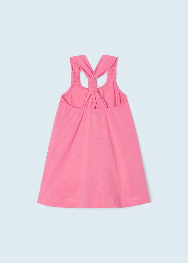 Vestito Applicazioni Peonia