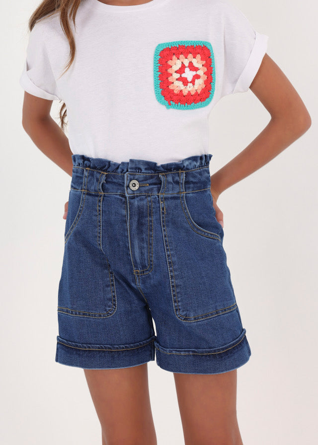 Pantalone Corto Jeans Jeans