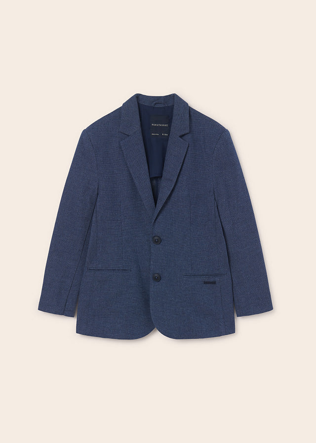 Giacca Elegante Strutturata Marino