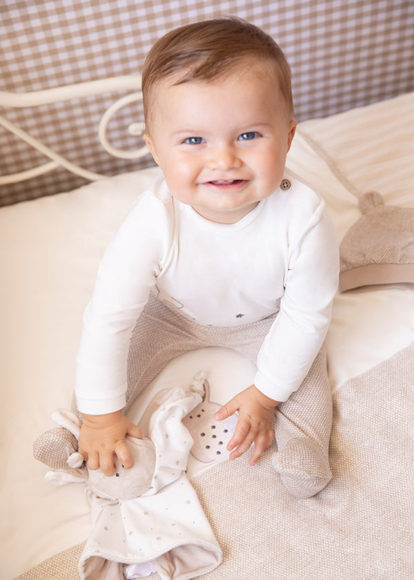 Copertina Ricamata Beige