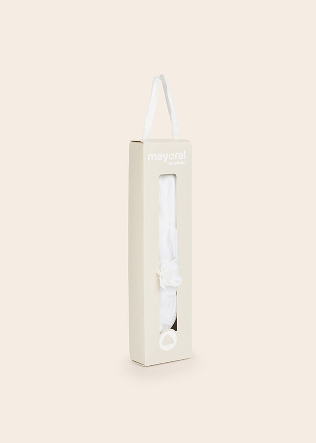 Cerchietto Fiocco Bianco