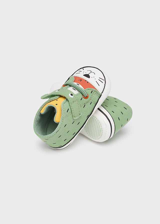 Sneakers Tela Foglia