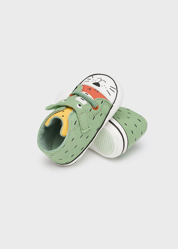Sneakers Tela Foglia