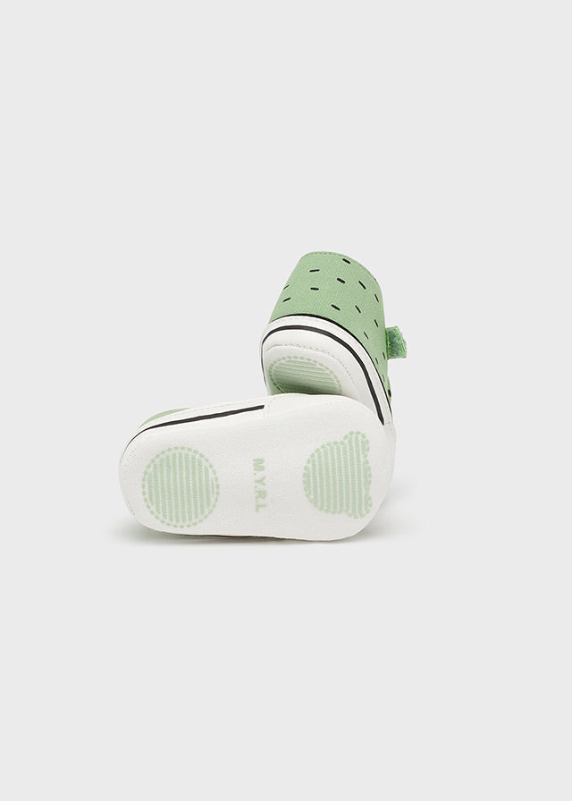 Sneakers Tela Foglia
