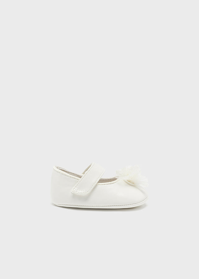 Ballerine Pom Pom Bianco