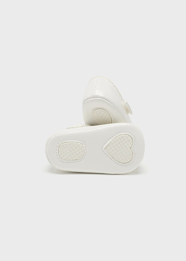 Ballerine Pom Pom Bianco