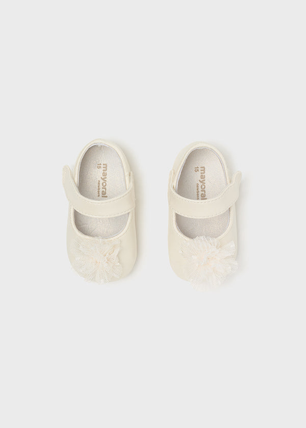 Ballerine Pom Pom Ecr