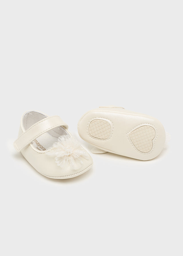 Ballerine Pom Pom Ecr