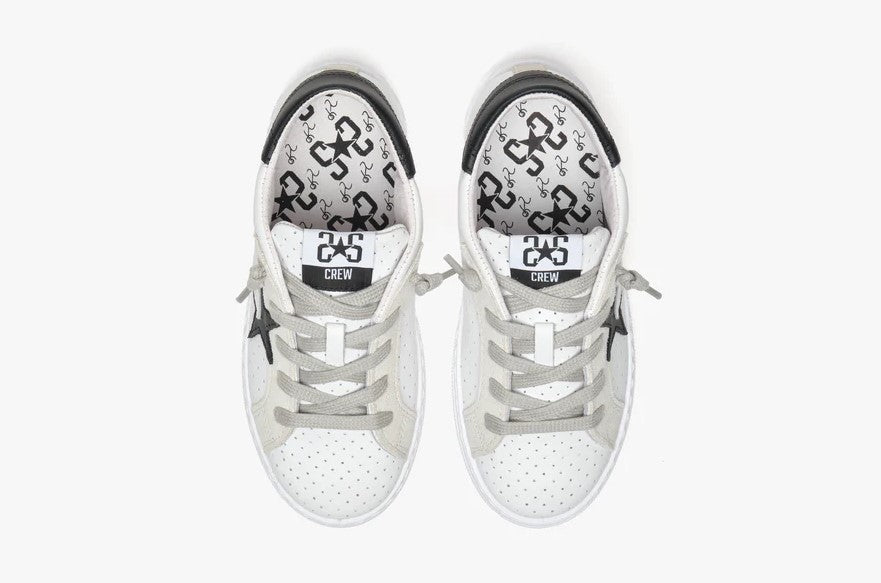 Sneaker Bassa Bianco/Ghiaccio/Nero