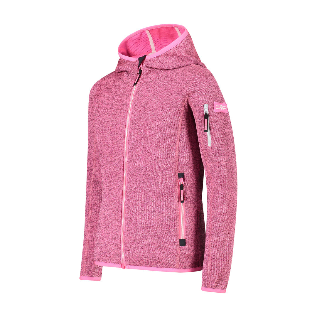 Giacca Kid G Fix Hood Rosa Fluo-Chiaro