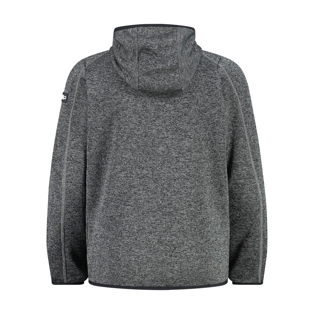 Giacca Bambino Fix Hood Antracite-Reef