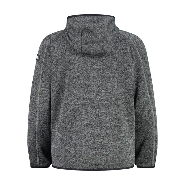 Giacca Bambino Fix Hood Antracite-Reef