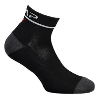 Calzino Running Bipac Nero/Ferrari