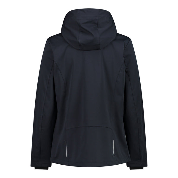 Giacca Donna Zip Cappuccio Antracite-Fard