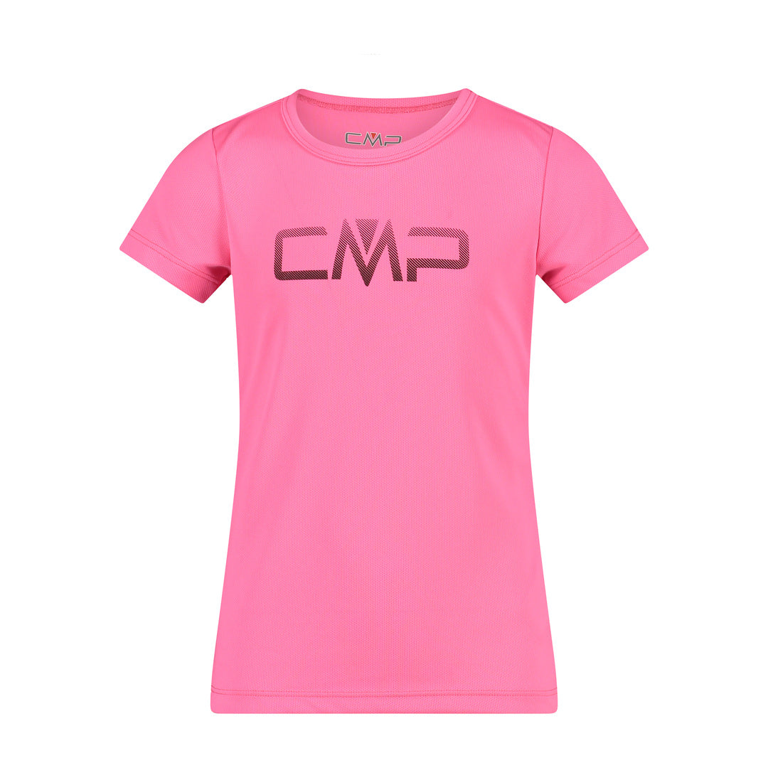 T-Shirt Bambino G Rosa Fluo
