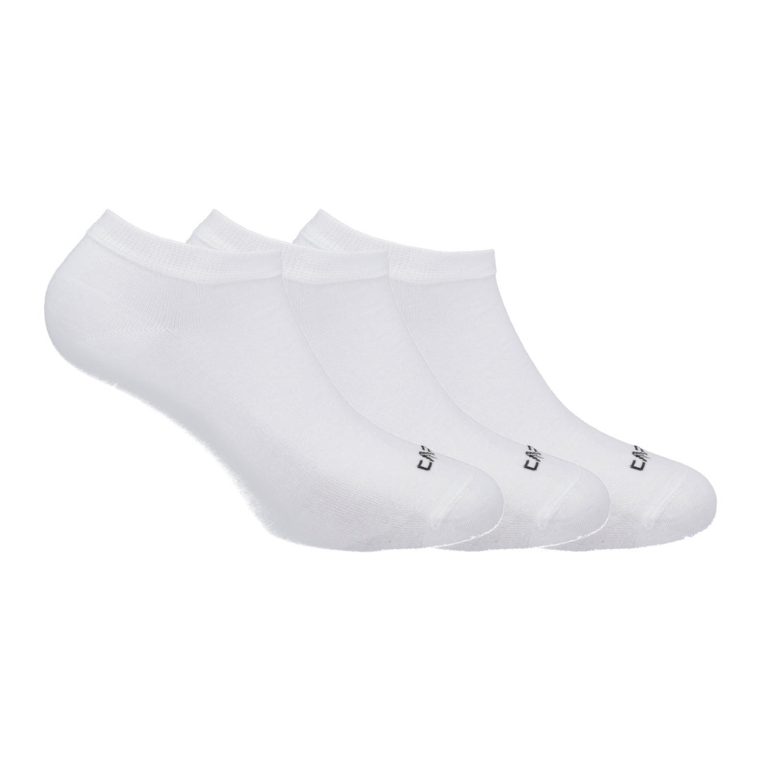Calzino Bamboo Invisibile Sock Tripack Bianco