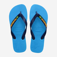Hav. Brasil Logo Turquoise/Turquoise