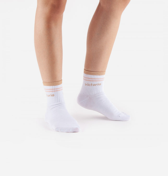 Calzino In cotone Beige