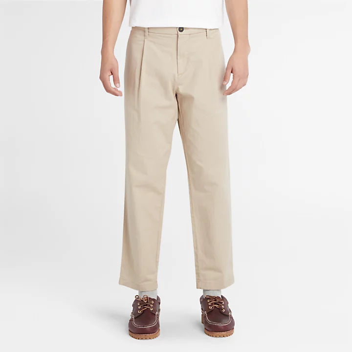 Pantalone in Cotone Marrone