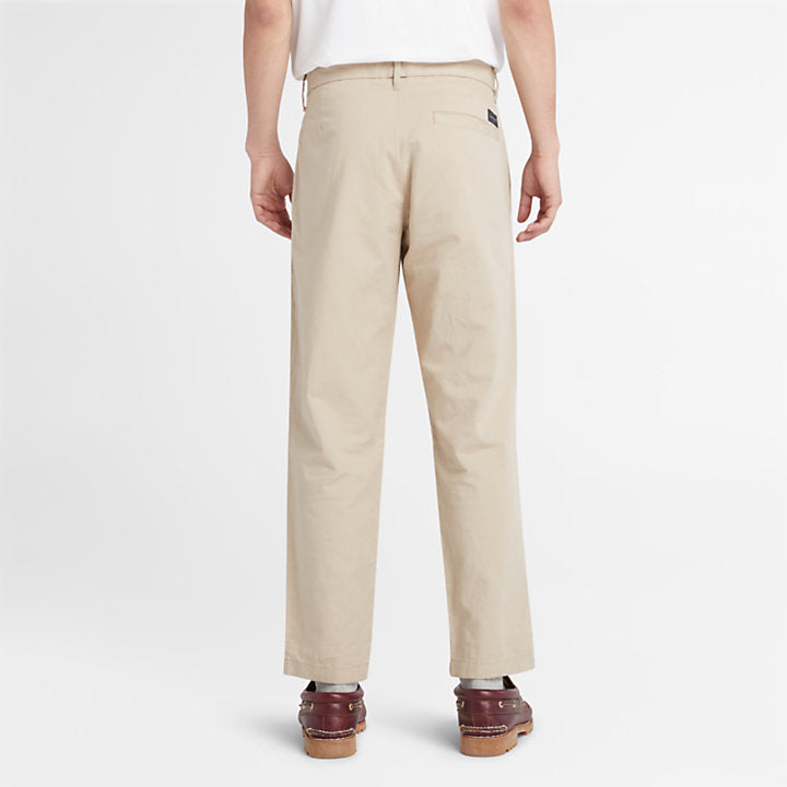 Pantalone in Cotone Marrone