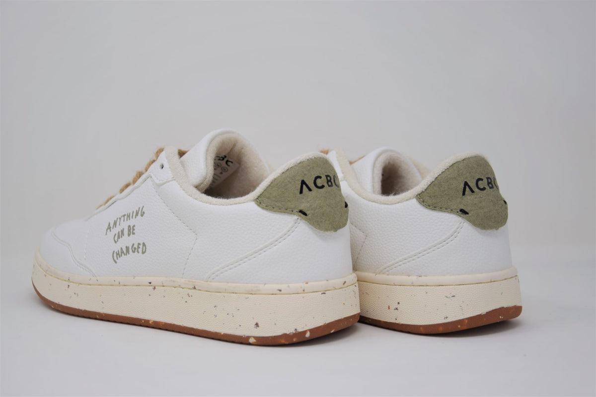 Sneaker EVERGREEN White/Coffee