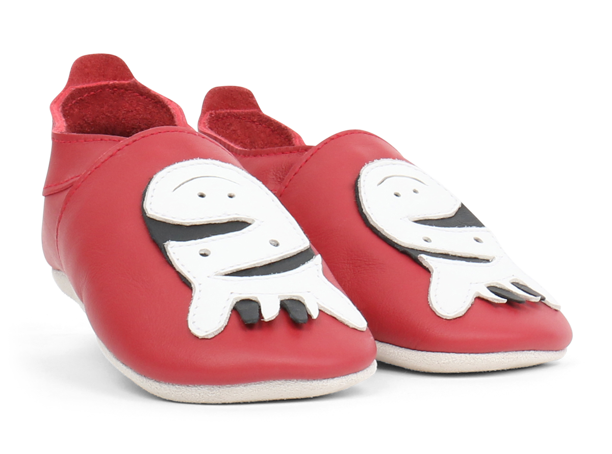 Bobux Soft Sole Zebra Rossa