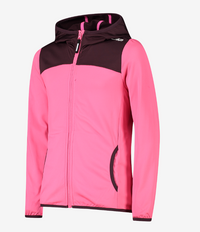 Giacca Kid G Fix Hood Rosa Fluo