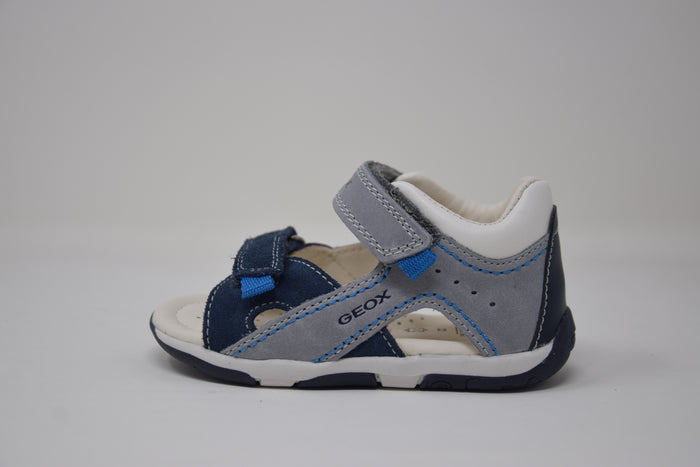 Sandalo Aperto Bimbo Tapuz Grey NAvy