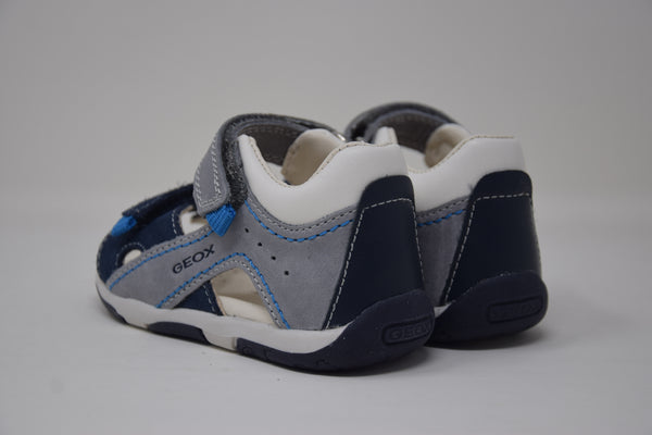 Sandalo Aperto Bimbo Tapuz Grey NAvy