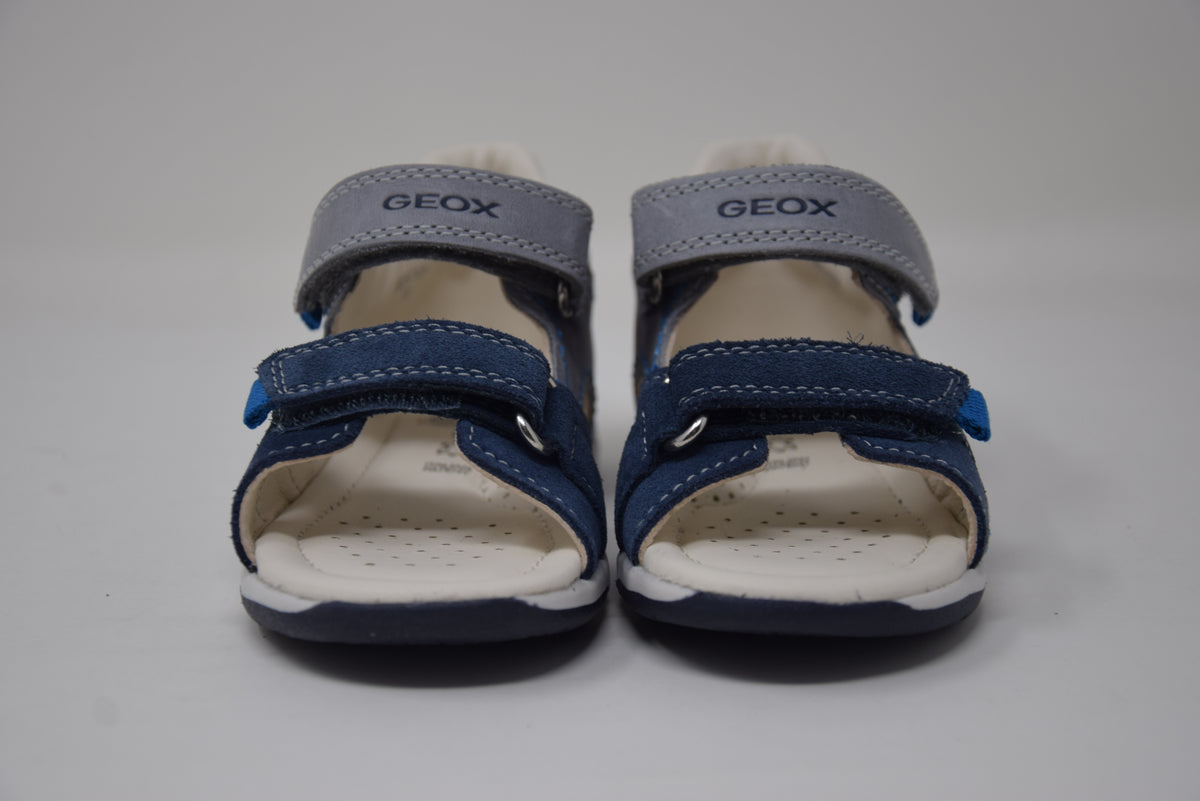 Sandalo Aperto Bimbo Tapuz Grey NAvy