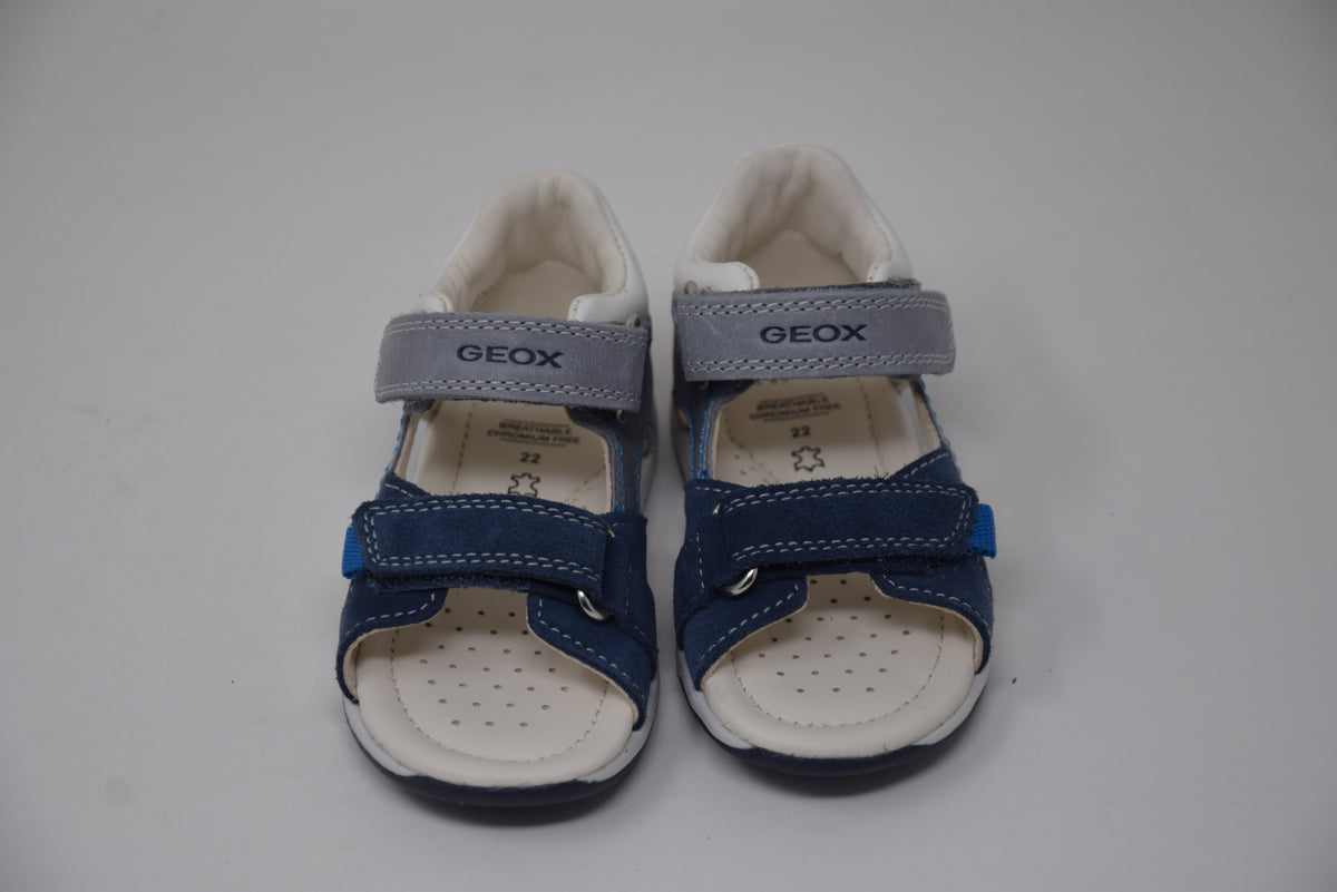 Sandalo Aperto Bimbo Tapuz Grey NAvy