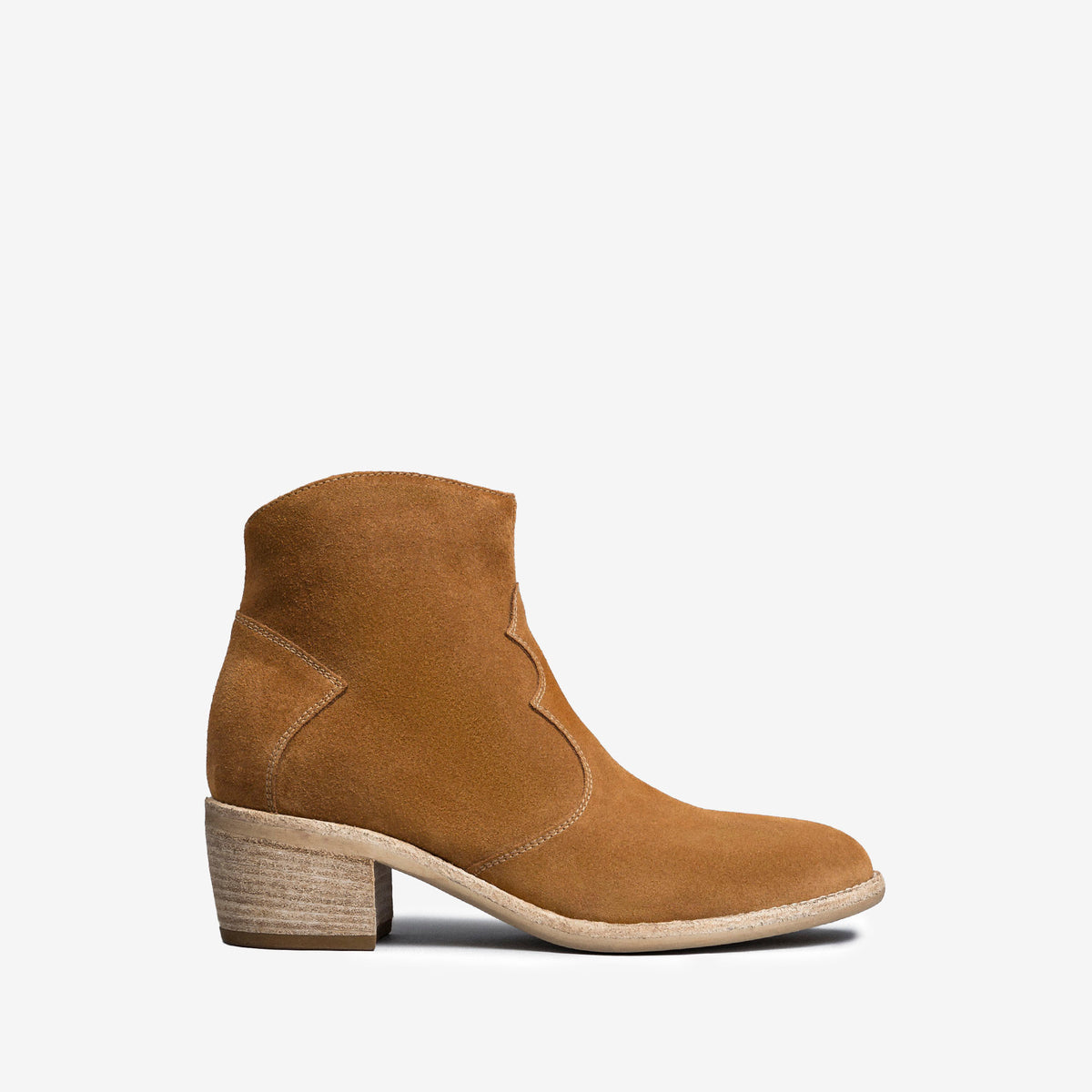 Stivaletto Velur Tabacco
