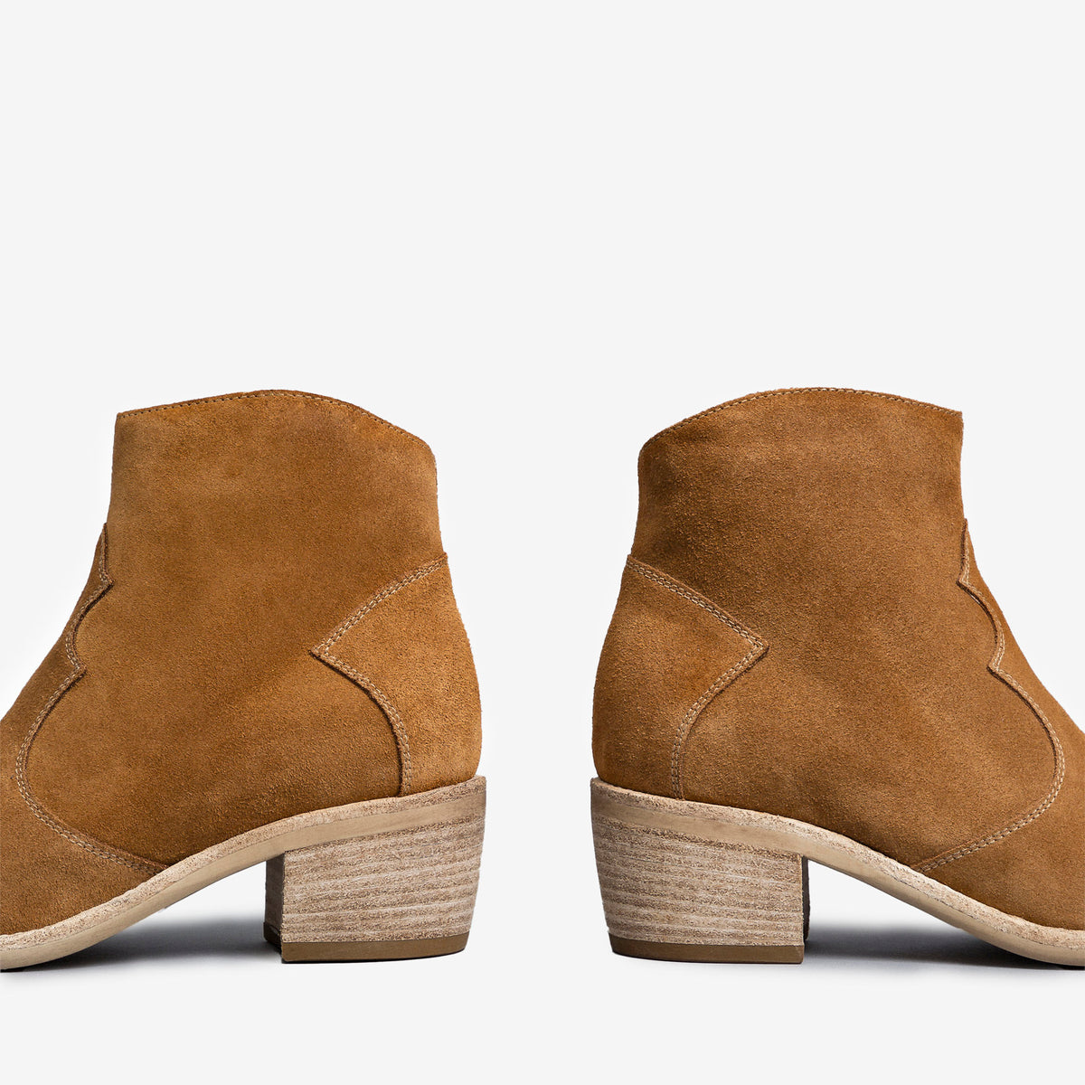 Stivaletto Velur Tabacco