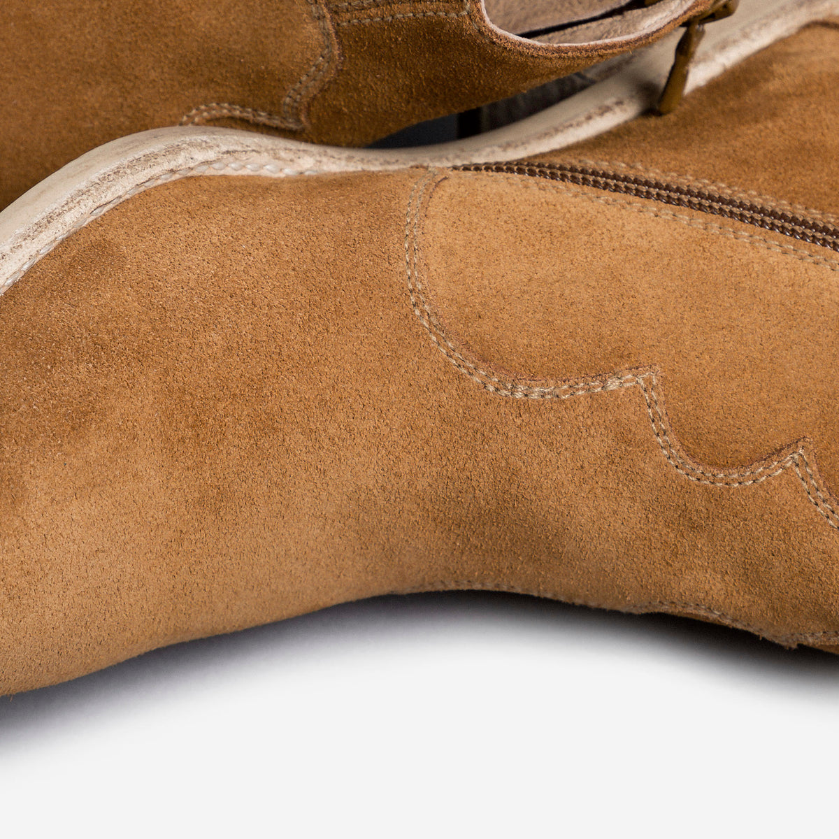 Stivaletto Velur Tabacco