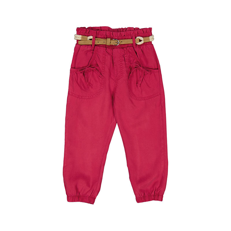 Pantalone Lungo Fluido Hibiscus