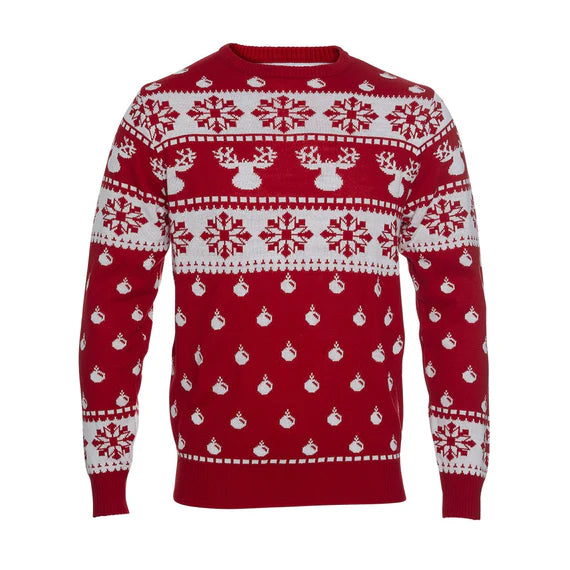 Maglione Natalizio Rosso da Adulto