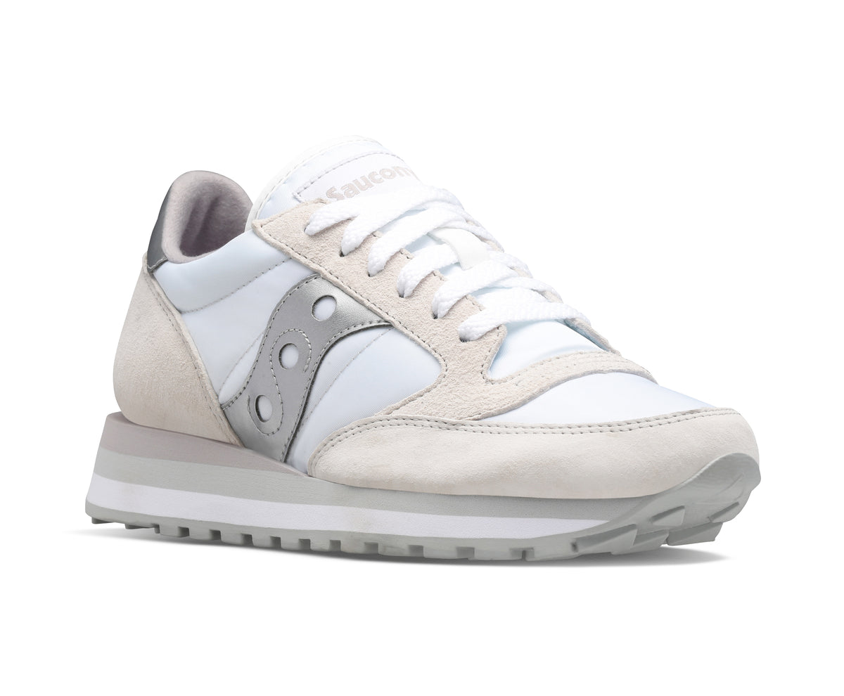 Jazz Triple White/Silver