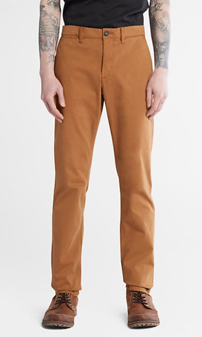 Pantalone Chino da Uomo Col. Marrone