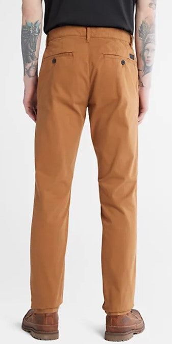 Pantalone Chino da Uomo Col. Marrone