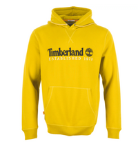 Felpa Cappuccio con Logo col. Giallo