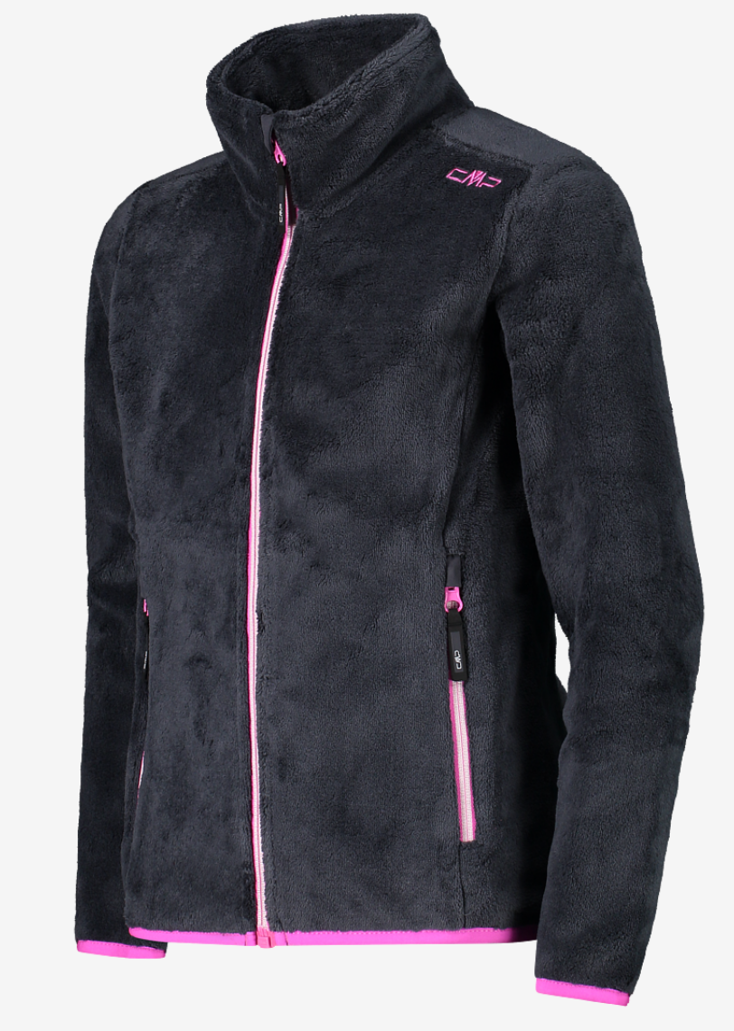 Pile Full Zip Titanio Purple